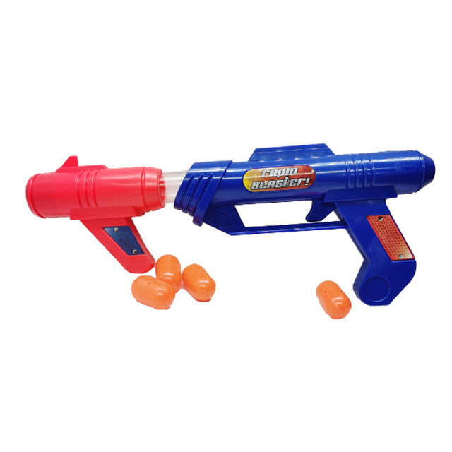 Giocattolo di pistola del proiettile di plastica divertente del calore per i bambini